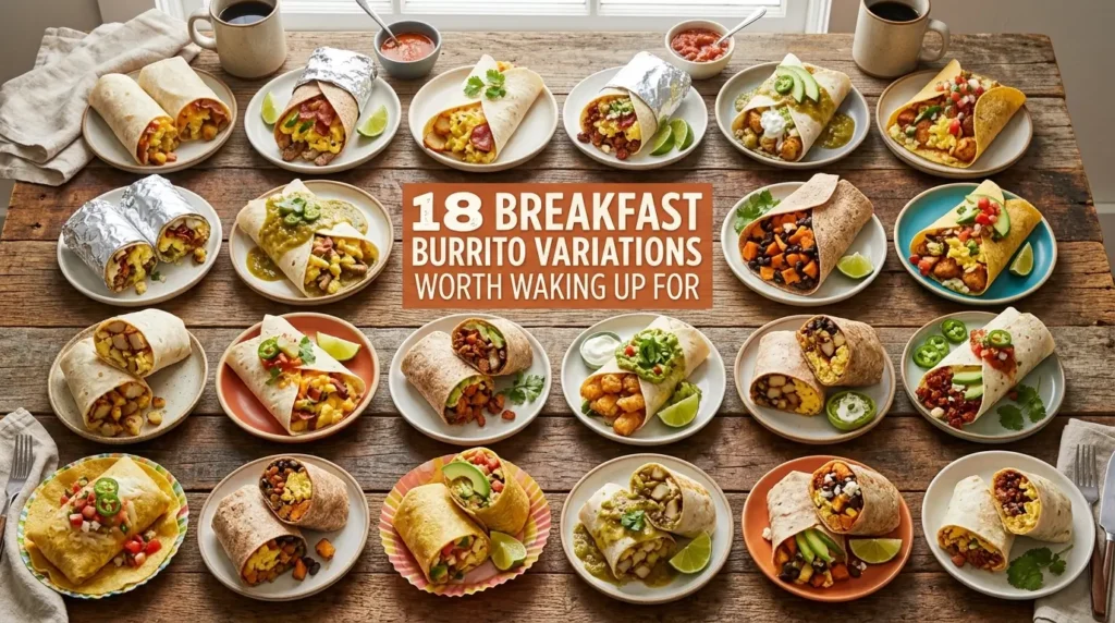 18 Breakfast Burrito Variations Worth Waking Up For