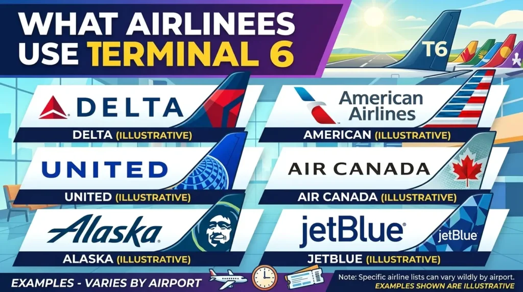 What Airlines Use Terminal 6 at LAX