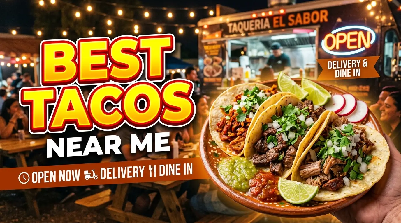 Best Tacos Near Me - Open Now, Delivery & Dine In