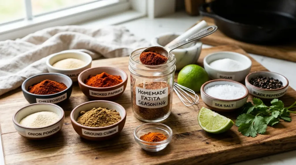 Homemade Fajita Seasoning Recipie