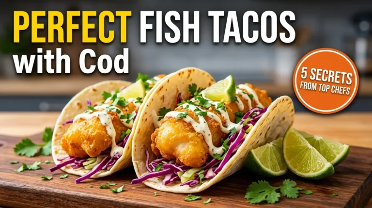 How to Make Perfect Fish Tacos with Cod — 5 Secrets from Top Chefs
