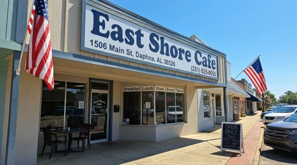 East Shore Cafe Location Main St Daphne